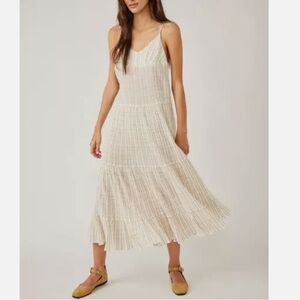 {NWOT} $118 FREE PEOPLE  Marigold Maxi Dress w/ pocket